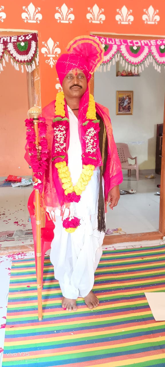 इंगळगीच्या तंटामुक्त अध्यक्षपदी भुताळीबाबा गाडेकर यांची निवड!