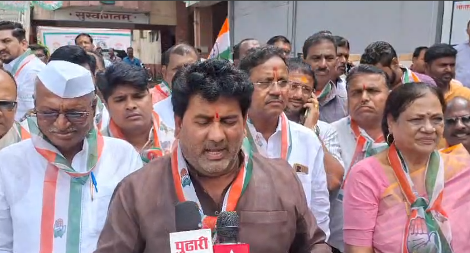 देशद्रोही नथुराम गोडसे आणि त्याच्या साथीदारांनी गांधीजींचा खून केला. पुन्हा त्यांचीच पिलावळ राहुलजी गांधी यांचा हत्या करण्याची धमकी देत आहेत :- चेतनभाऊ नरोटे