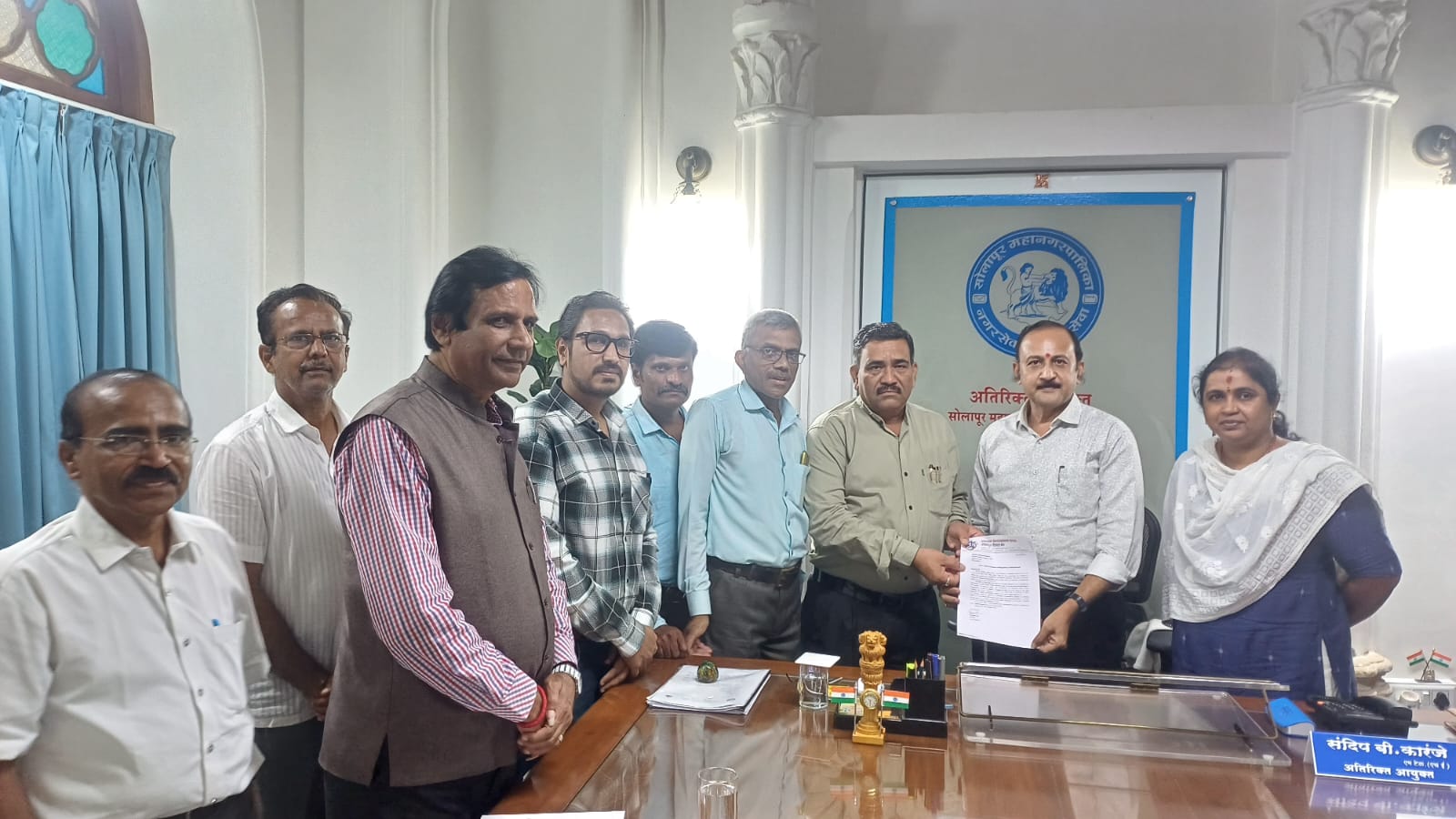 54 मीटर रस्त्याबाबत महापालिका प्रशासन संवेदनशील आणि गंभीर.