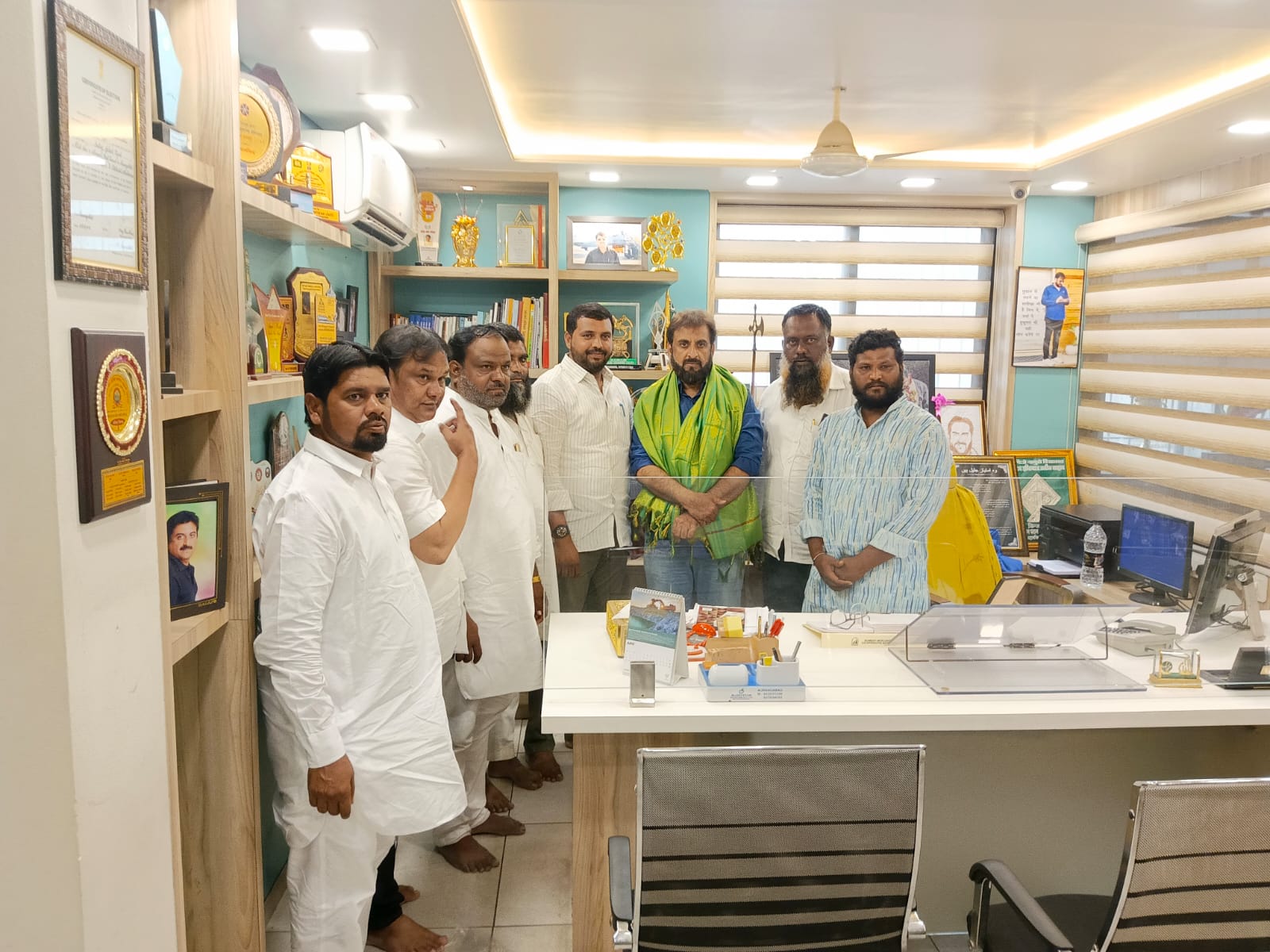 MIM युवानेते शोहेब चौधरी यांनी घेतली इम्तियाज जलील यांची भेट