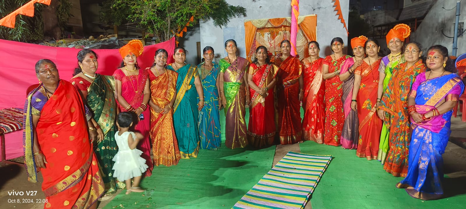 नारीशक्ती महिला मंडळ फताटेवाडी मार्फत सामूहिक फराळ आणि हळदीकुंकू कार्यक्रम संपन्न