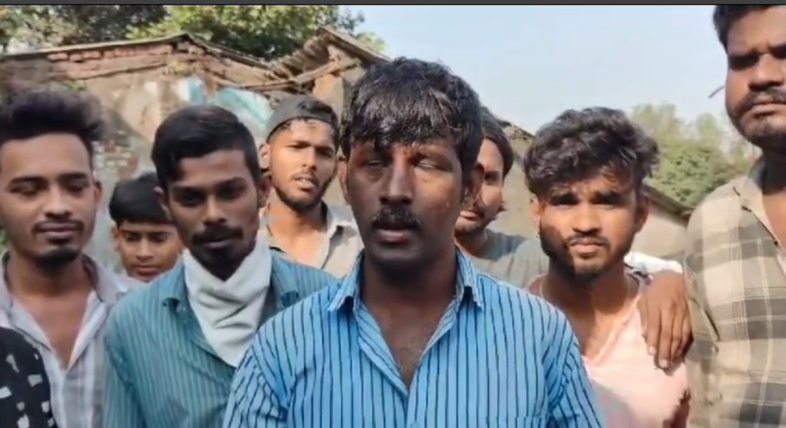 कल्याण पूर्व नेतेवली टेकडी परिसरात एका बंद घराला आग…