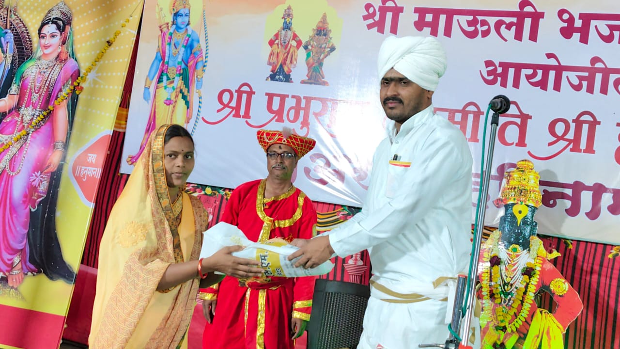 कुमठे येथे श्री राम नवमी ते हनुमान जन्मोत्सव अखंड हरिनाम सप्ताहास प्रारंभ